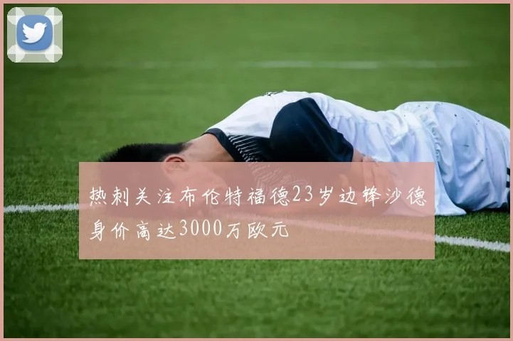 热刺关注布伦特福德23岁边锋沙德身价高达3000万欧元
